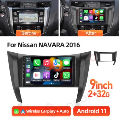 For Nissan Navara NP300 2017-2020 Android 11.0 Car Carplay Radio GPS Navi Player - Image 1 of 4