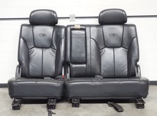 Ssangyong Rexton Rücksitzbank Leder Rücksitz Sitz Sitze hinten schwarz Bj2005