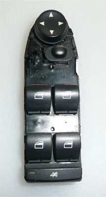 2005 - 2011 BMW 325i E90 E91 Master Power Window Switch PN: 9132129-02 - Image 1 of 4