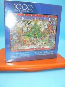 Rompecabezas The Nut Quacker David A McLaughlin 1000 piezas Navidad 2002 nuevo - Imagen 1 de 6