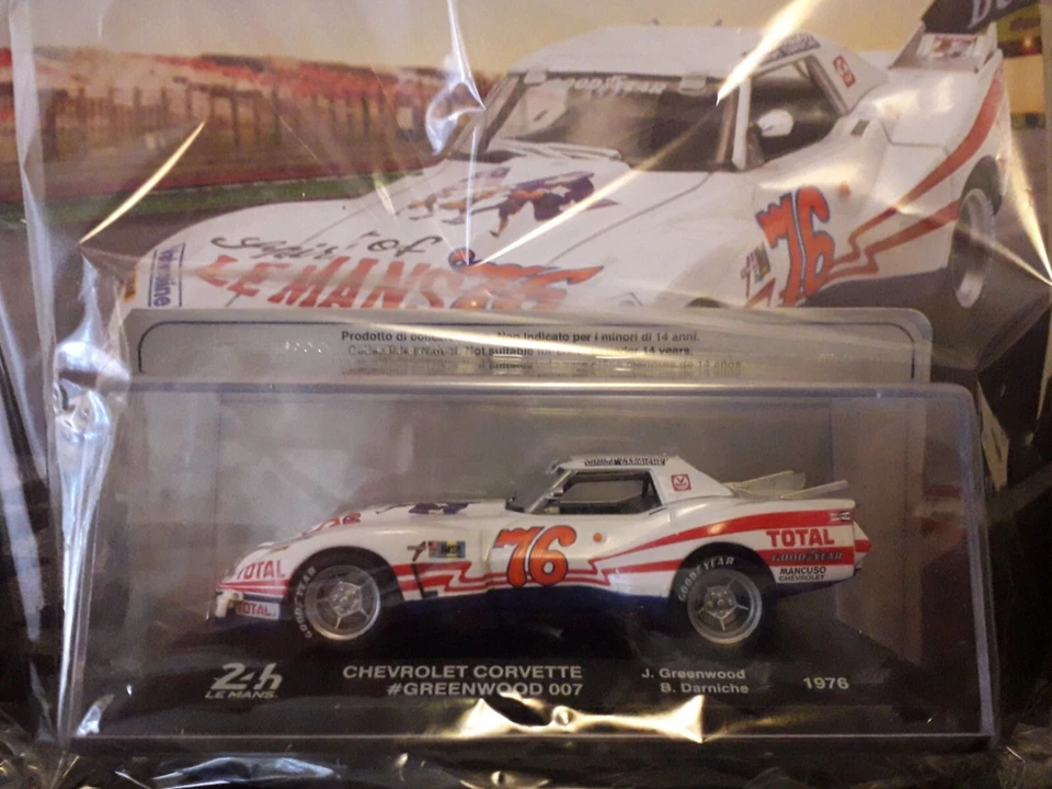 CHEVROLET CORVETTE DEL 1976 - 1:43 - 24H LE MANS COLLECTION N.28 - CENTAURIA - Immagine 1 di 3