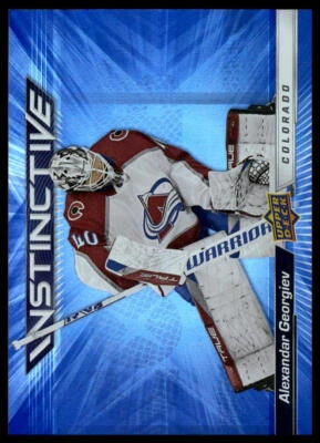 2023-24 Upper Deck Alexandar Georgiev #IN-9 Instinctive - Image 1 of 2