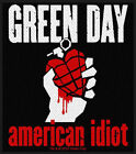 Green Day Patch Aufnäher # 31 American Idiot 10X9cm Flicken Abzeichen
