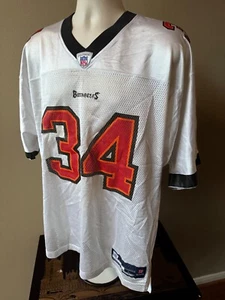 Reebok NFL Tampa Bay Buccaneers ERNEST GRAHAM #34 Football Jersey (L) - Picture 1 of 7