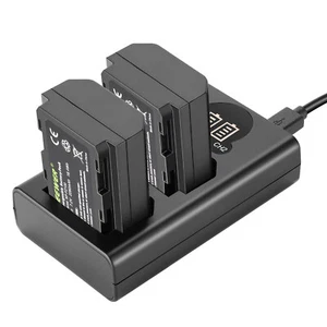 Neewer NP-FZ100 Replacement Battery Charger Set: Dual USB Charger+2pcs Batteries - Picture 1 of 8