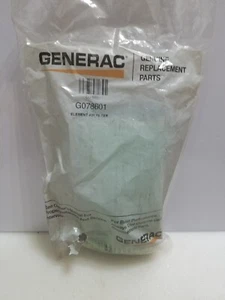 Generac Air Filter G078601 - OEM Original Packaging - NEW - D6A - Picture 1 of 2