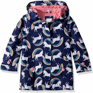 Carter's Girls Rainbow Rainslicker Jacket Size 2T 3T 4T 4 5/6 6X - Picture 1 of 1