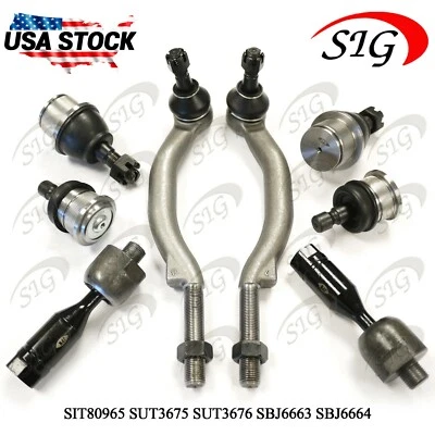 Kit de 8 piezas de rótula inferior superior delantera para Isuzu Ascender 2003-2008 Foto 1 de 4