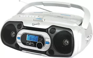 Supersonic SC-729BT tragbares Bluetooth Audiosystem MP3/CD, Kassettenrekorder - Bild 1 von 3
