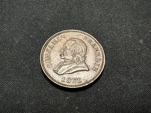 Ficha de la Guerra Civil de 1861, Lancaster Pennsylvania, S.H Zahn, - ¡RARA! - Imagen 1 de 2