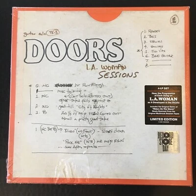 The Doors - L.A Woman Sessions - 2022 RSD 4xLP Numbered Box Set Brand New Sealed - Image 1 of 3