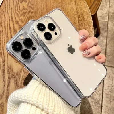 TOPTECH Case For iPhone 15 14 Pro Max Plus 13 11 12 7 8 XR Clear Shockproof Phone Cover