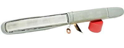 Manija de agarre de techo delantero izquierdo Honda Pilot 2003-2006 gris claro OEM Foto 1 de 2