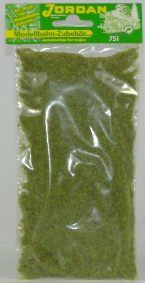 Jordan H0 751 Grasfaser grün