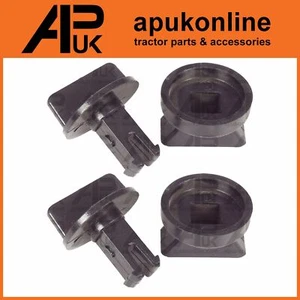 2x Bonnet Catch Fastner Plastic Clip for Massey Ferguson 354 355 360 362 Tractor - Picture 1 of 4