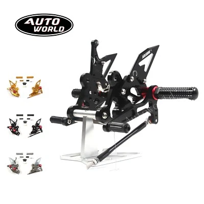 Reposapiés ajustables para Suzuki GSX-S 750 GSXS750 GSXS750Z 2015-2022 Foto 1 de 4