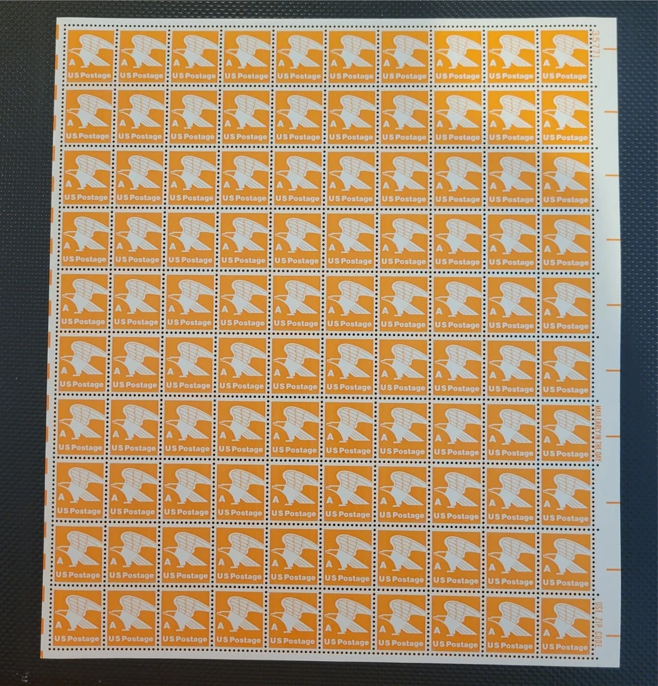 SCOTT #1735   "A"  EAGLE   15 CENT  MINT SHEET NH ***RARE**** - Image 1 of 1