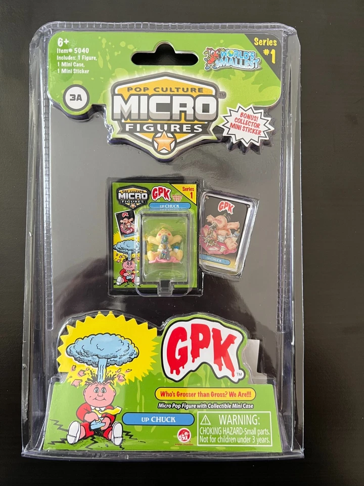 Figura Micro Pop 3A Serie Kids Cubo de Basura Más Pequeño del Mundo (up CHUCK #5040) Foto 1 de 1