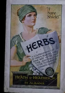 Alter Heide und Heide Katalog 1928 Kräuterheilmittel 129 Seiten ungebraucht guter Zustand - Bild 1 von 12