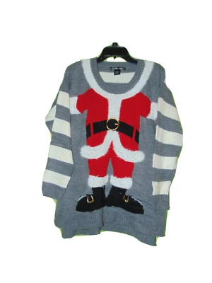 United States Sweaters Santa Body Christmas Sweater 0X Women New - Image 1 of 3