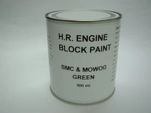500ml BMC & MOWOG Green Heat Resistant To 190c Gloss Engine Caliper Enamel Paint - Picture 1 of 1