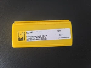 KENNAMETAL NG3078RK - Threading/Grooving Inserts - KC850 5pcs NOS - Picture 1 of 2