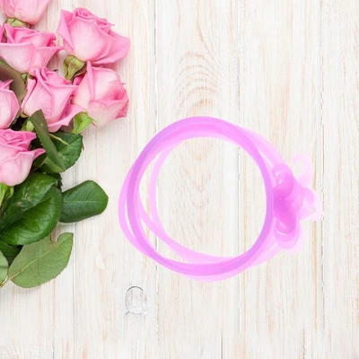  2 Pcs Gummibänder Armbänder Gummiband Haarzubehör Mädchenhaarband - Bild 1 von 4