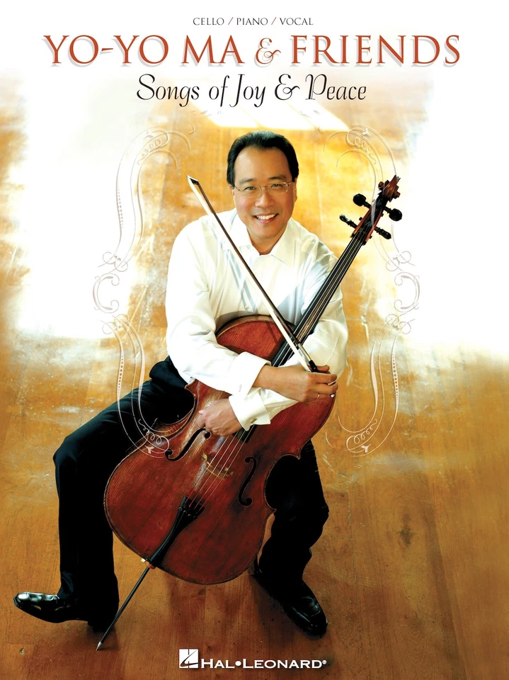 Yo-Yo Ma & Friends Songs of Joy & Peace Piano Vocal Cello Sheet Music Book - Image 1 of 1