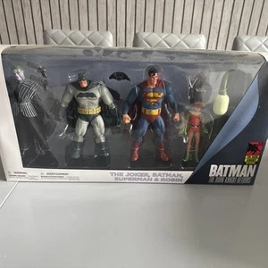 DC Direct Dark Knight Returns Superman Batman Joker Robin Pack | Some Box Damage - Picture 1 of 2