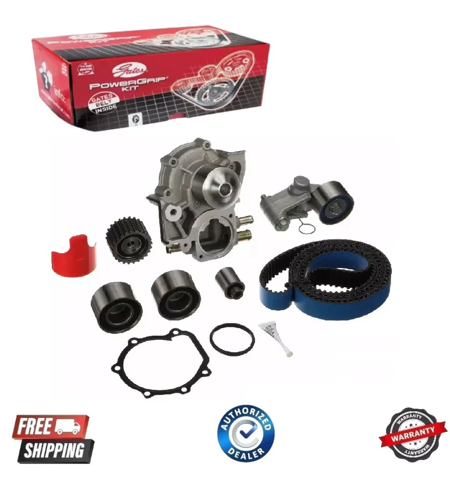 Gates Racing Timing Belt Kit & Water Pump Fits 2004-2014 Subaru WRX STi - Image 1 of 1