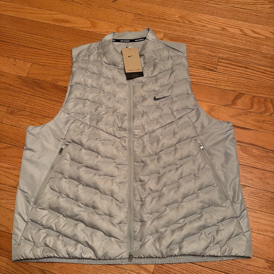 $190 Nike Therma-FIT Jade Vest ADV AeroLoft Men’s XL Repel Running (FB7542-370) - Image 1 of 3