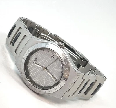 Швейцарские наручные часы Swatch Irony с алюминиевым покрытием 46,9 г - Изображение 1 из 4