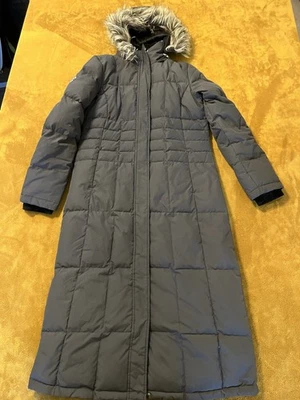 Parka acolchada Free Country para mujer talla mediana Power Down Series Mob Wife capucha de piel Foto 1 de 4