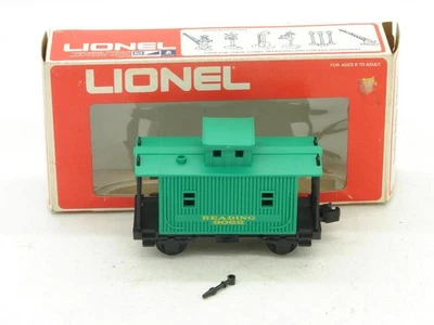 Lionel O Gauge O-27 Green 9068 Reading Bobber Caboose in Box VGC - Image 1 of 4