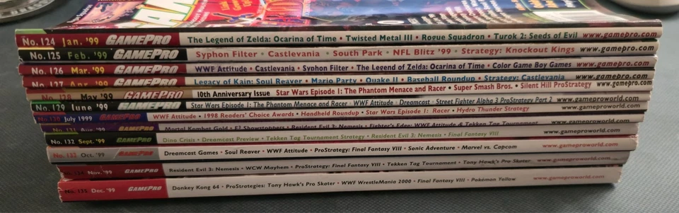 GamePro Magazine Issues, 1999 - Buy more and save! - Image 1 of 1