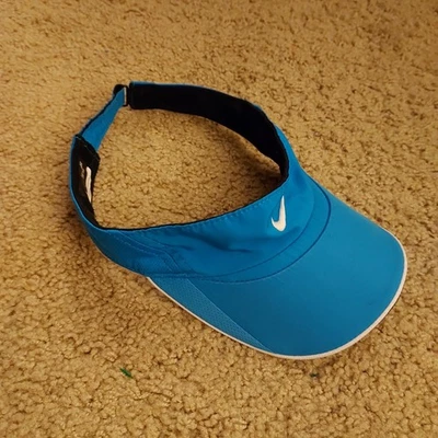 Nike Visor Hat Cap Womens Adjustable Featherlight Dri Fit Running Tennis Golf - Image 1 of 4