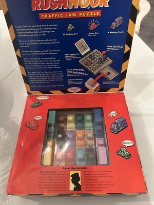 Think Fun Rush Hour Game complete with box & all 40 challenge cards - Image 1 of 4