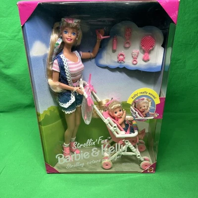 Barbie & Kelly 1995 - Strollin' Fun - Strolling Sisters on the go Foto 1 de 4