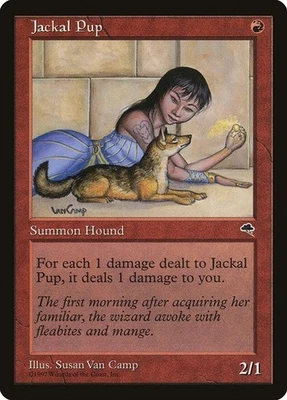 Tempest  MTG  Playset  Jackal Pup  Magic - Image 1 of 2