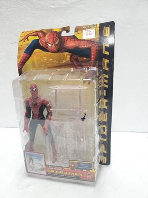 Spiderman 2 Web Blast Slider-man Figure MOC Toby Maguire 2004 Toybiz Movie Lot2 - Image 1 of 4