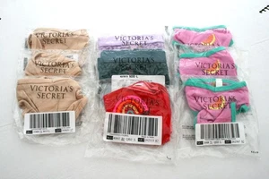 Victoria's Secret Pink ~ Wear Everywhere & Cotton Thong Panties 9 Pairs Size L - Picture 1 of 14