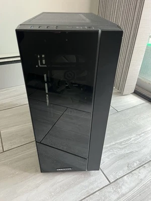DeepCool Gaming PC. AMD A8-7600 Radeon @ 3.10GHz. 8GB. 500GB SSD.  GTX750. WIN10 - Image 1 of 4
