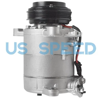 For GMC Yukon Cadillac Escalade ESV Chevy Suburban AC Compressor w/ 4-Groove - Image 1 of 4