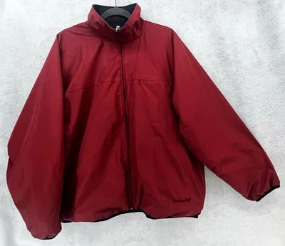 Timberland Waterproof Reversible Nylon To Fleece Jacket Pockets Large 2001 G8 - Image 1 of 4