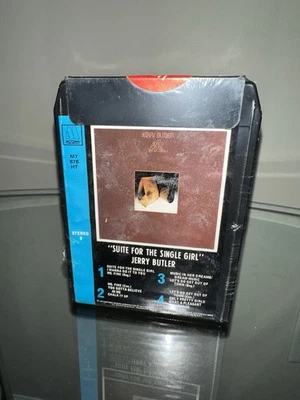 SEALED JERRY BUTLER - Suite For The Single Girl - 8 Track Tape Cartridge 1977￼ - Image 1 of 3