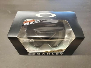 OAKLEY L-FRAME MX SAND JET BLACK W DARK GREY AND CLEAR LENS OTG STYLE 01-63100 - Bild 1 von 5