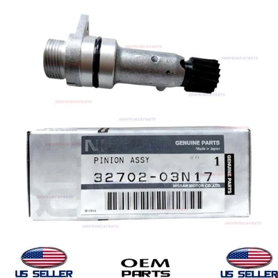 Velocímetro piñón engranaje 1984-1994 Nissan 32702-03N17 genuino OEM Foto 1 de 2