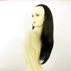 DT Half wig HairPiece extensions long dark chestnut brown wick 24.4 REF :19/2 - Picture 1 of 7