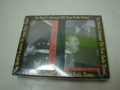 Worlds Greatest Old-Time Radio Show New Cassettes Lone Ranger Sherlock Holmes - Image 1 of 4