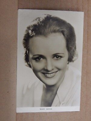 Film Star Postcard Mary Astor Real Photo Unposted Film Weekly Series PB • 6.36€